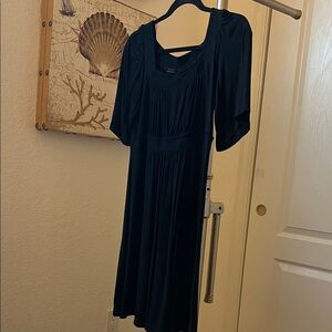 BCBGMaxAzria Chic Black 3/4 Sleeve Dress